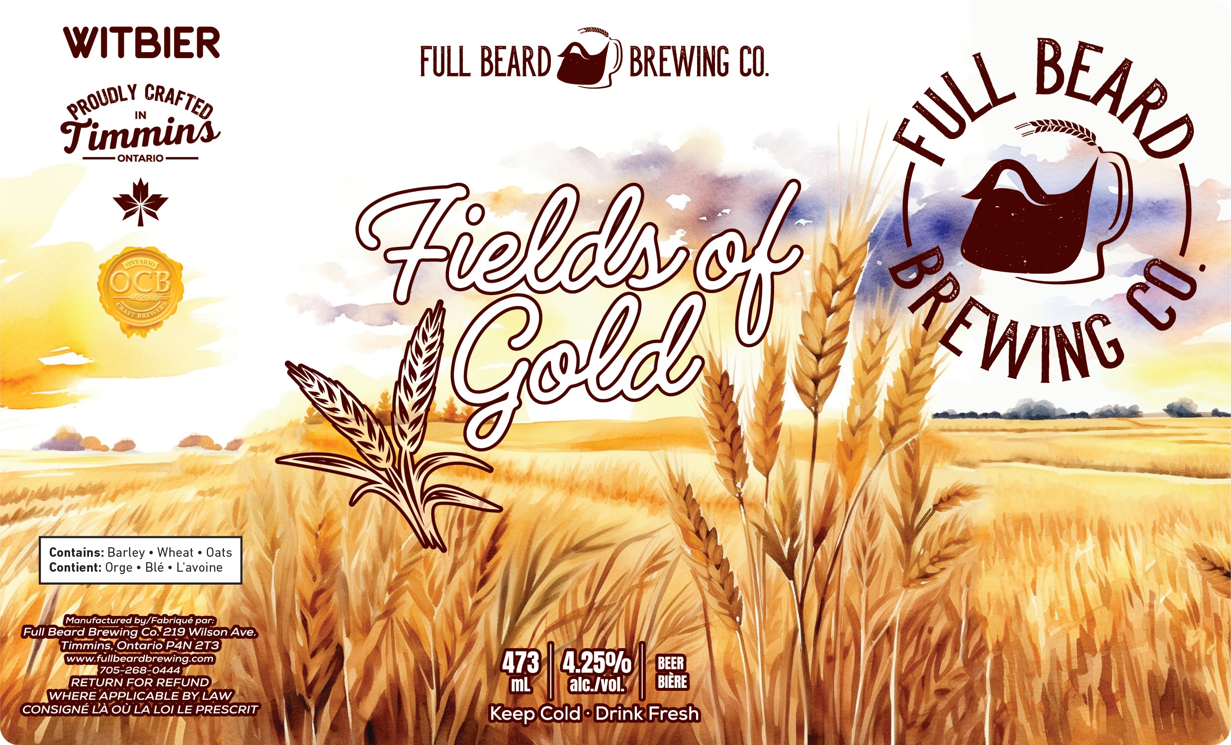 Fields of Gold-Witbier-4.25%