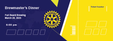 BREWMASTER DINNER Hosted By Rotary International Timmins, Catered by Red Seal 6pm MARCH 28TH 100$( your Receipt is your ticket)