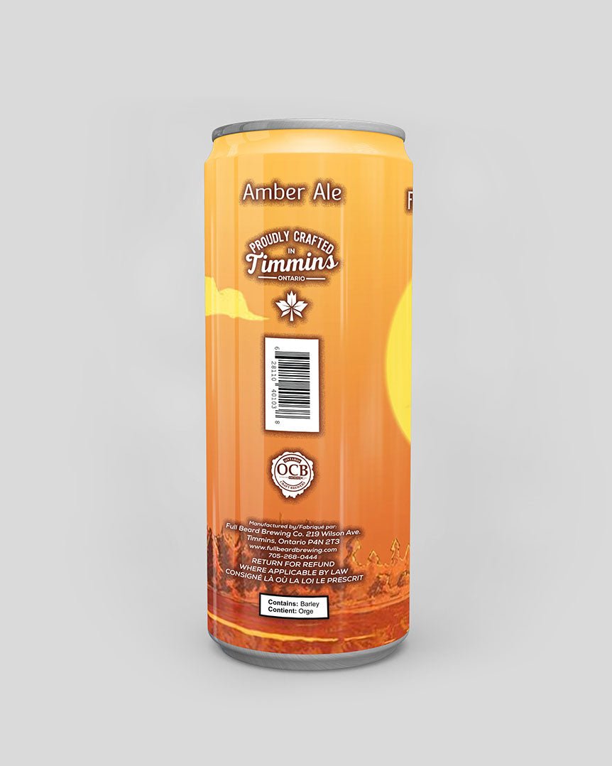 A-LION'S MANE AMBER ALE 5.5 %Alc/Vol. - Full Beard Brewing