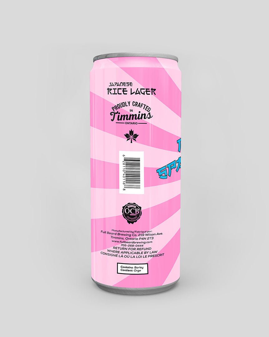 A-MR. SPARKLE RICE LAGER - Full Beard Brewing