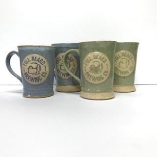 Wawaitin Clay Works Steins, Various Colors