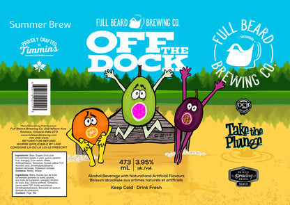 Off The Dock - Summer Alcoholic Beverage- 3.95%alc/vol