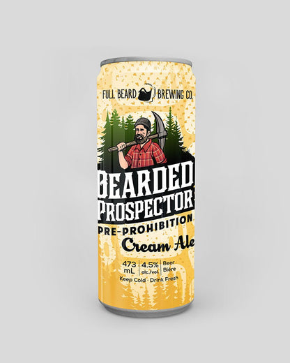 A-The Bearded Prospector- Pre-Prohibition Cream Ale - Full Beard Brewing