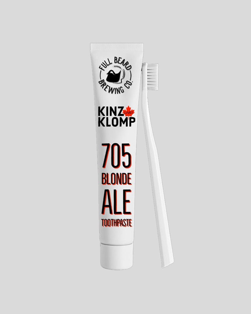 KINZ & KLOMP 705 TOOTHPAST AND BRUSH COMBO